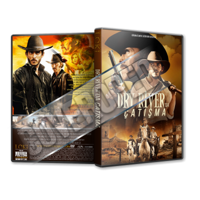 Dry River'da Çatışma - Gunfight at Dry River - 2021 Türkçe Dvd Cover Tasarımı